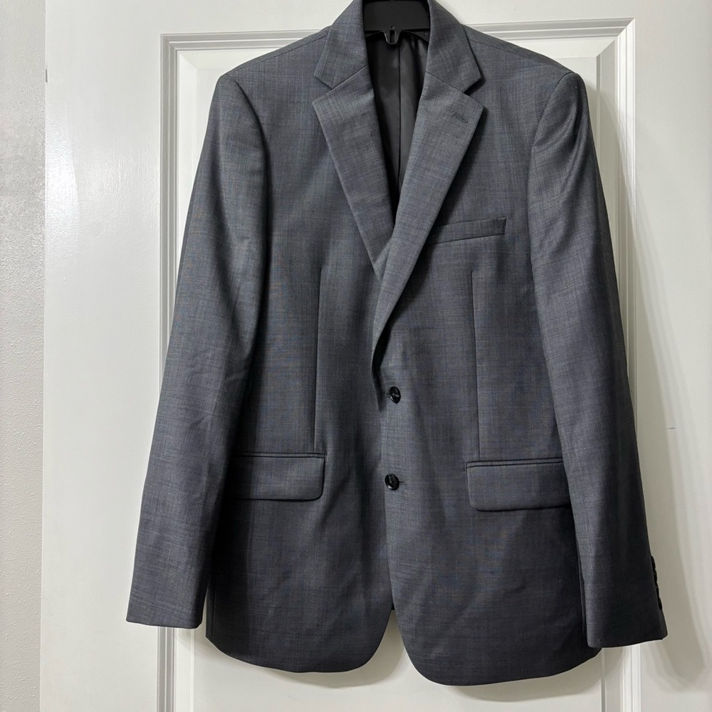 Calvin Klein Wool Slim Fit Blazer size 42 Regular